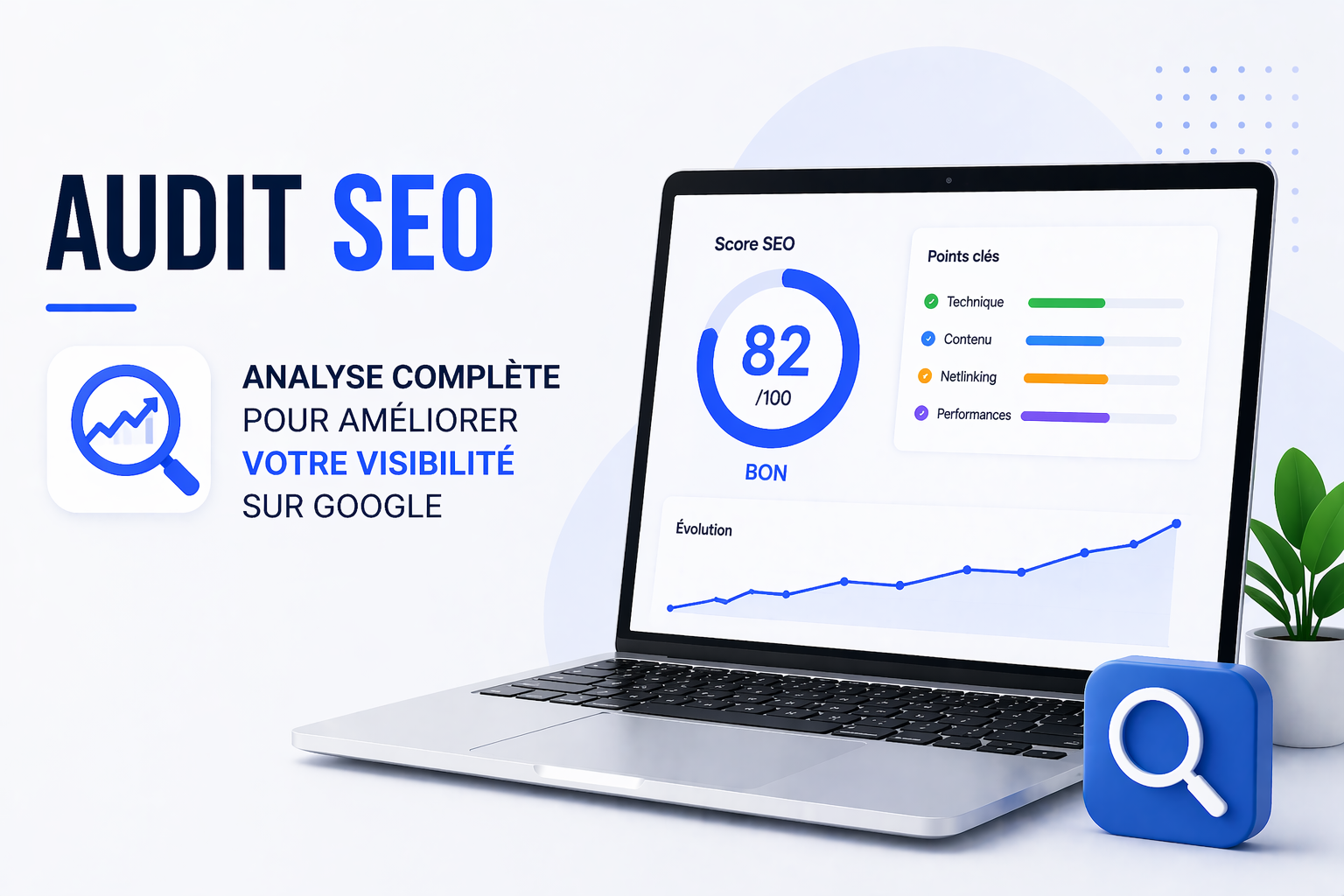 Audit SEO analyse complète visibilité Google