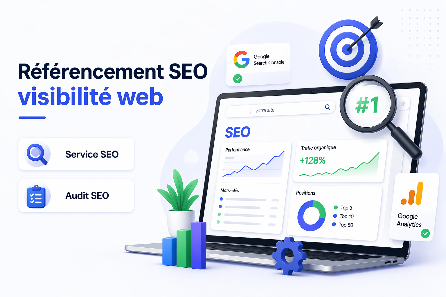 Référencement SEO visibilité web
